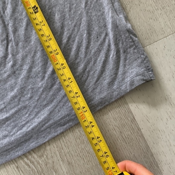 NWT Fabletics Retta Midi Dress gray casual sleeveless silky soft jersey drape - Picture 12 of 12